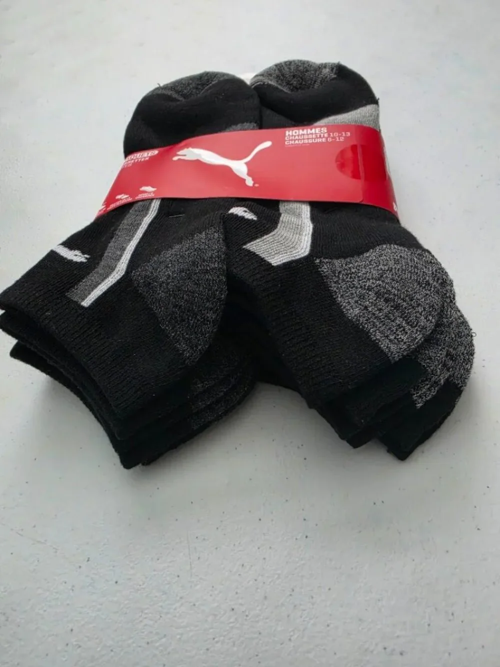 Puma men's low cut socks 6 pack.